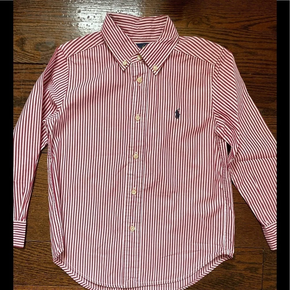 🤗- Ralph Lauren button down shirt for boy size 5